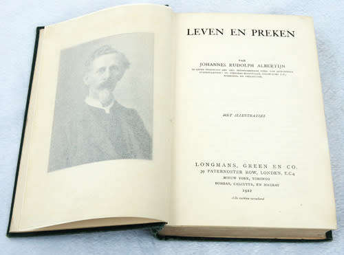 LEVEN EN PREKEN VAN DS. J.R. ALBERTIJN