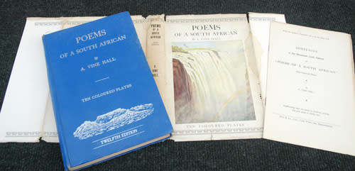 POEMS OF A SOUTH AFRICAN -- A. Vine Hall