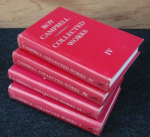 Roy Campbell - Collected Works Volumes I, II, III & IV (complete)