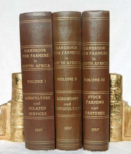 HANDBOOK FOR FARMERS IN SOUTH AFRICA - Volume I, II and III (1957)