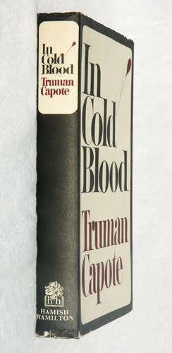 IN COLD BLOOD -- Truman Capote (Hardcover, 1st Edition)