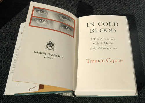 IN COLD BLOOD -- Truman Capote (Hardcover, 1st Edition)