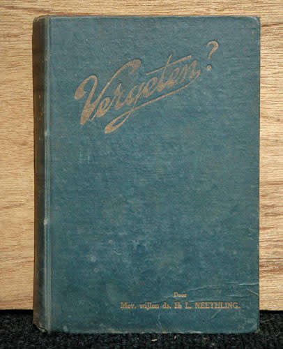 Vergeten? -- HL Neethling
