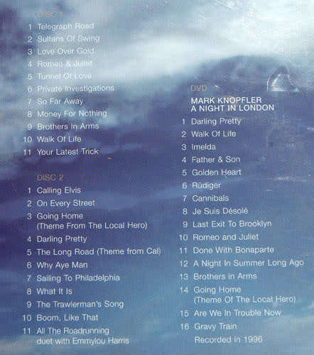THE BEST OF DIRE STRAITS & MARK KNOPFLER : Private Investigations (2CD & 1DVD)