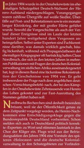 Volkermord an den Herero in Deutsch-Sudwestafrika? Wilderlegung einer Luge - Claus Nordbruch SIGNED