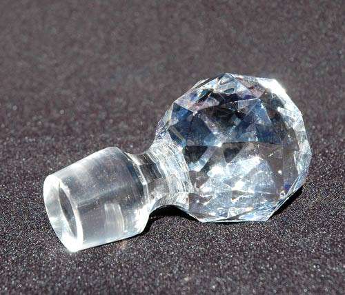 Rose Cut Crystal Decanter