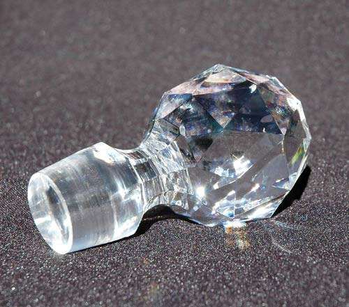 Rose Cut Crystal Decanter