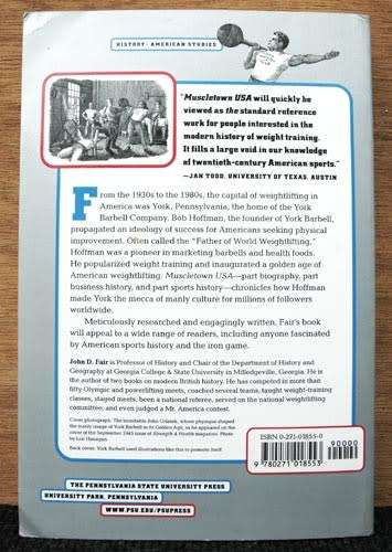 Muscletown USA  -- John Fair  (Inscribed by author to Reg Park)