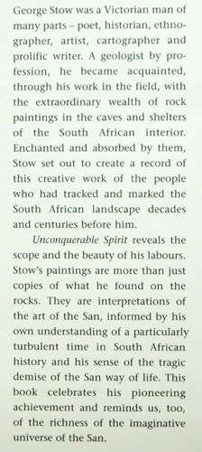Unconquerable Spirit George Stow`s History Paintings of the San -- Pippa Skotnes