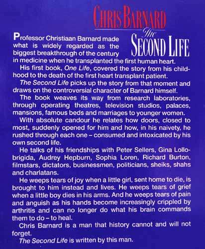 Chris Barnard : The Second Life