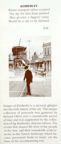 Images of Kimberly : A Postcard Collection -- Richard Oliver, Maureen Rall