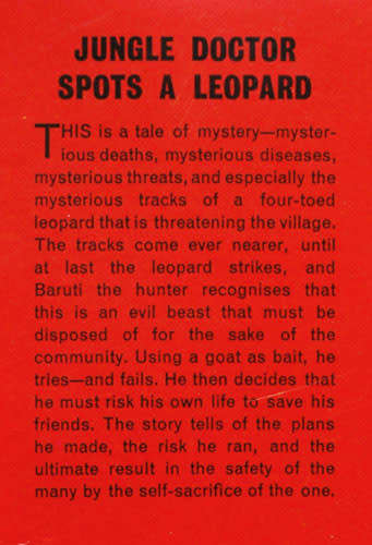 Jungle Doctor Spots a Leopard -- Paul White