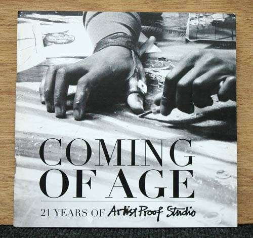 Coming of Age -- 21 Years of Artist Proof Studio