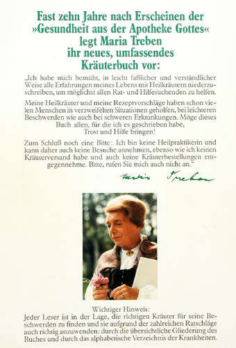 Gesundheit aus der Apotheke Gottes & Heilkrauter aus dem Garten Gottes -- Maria Treben
