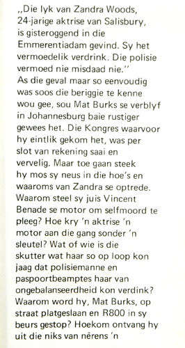 Die Dood van `n Aktrise -- John Hoogland
