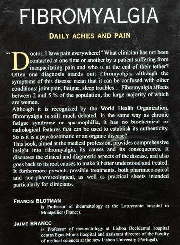 Fibromyalgia : Daily Aches and Pains -- Francis Boltman & Jaime Branco