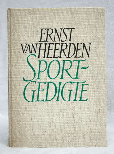 Sport-Gedigte -- Ernst van Heerden (signed limited edition and other ephemera)