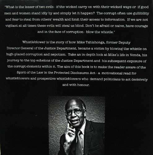 Whistleblower : The Mike Tshishonga story -- Lesedi Kuenda