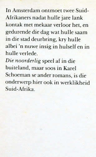 Die Noordelig -- Karel Schoeman