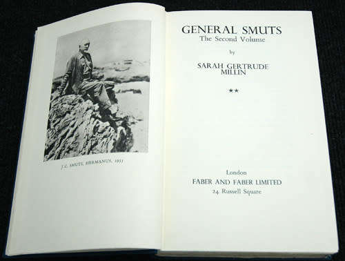 General Smuts - Sarah Gertrude Millin (2 Vol set)