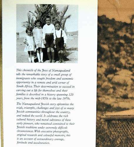 Into Kokerboom Country - Namaqualand`s Jewish Pioneers - Phyllis Jowell