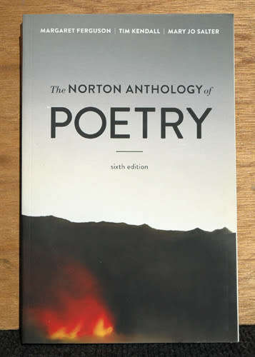 The Norton Anthology of Poetry - sixth edition
