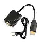 HDMI to VGA + Audio Converter