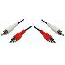 2 x RCA Male to Male - 1.5M Cable