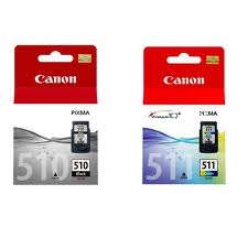 Canon 510 Black & 511 Colour