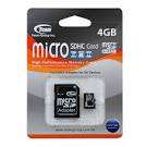 4GB Micro SD Memory Card + Adapter
