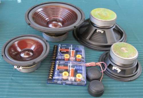 10"/6.5"/Tweeter 3-Way Component Car Speaker Split Kit -- FREE SHIPPING by Courier