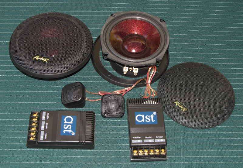 5" Component Car Speaker Split Kit -- FREE SHIPPING by Courier