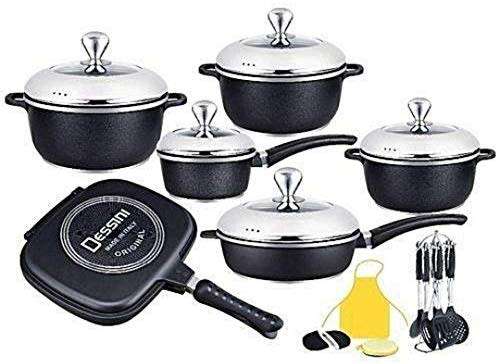 STOCK CLEARANCE: 23pc Die-Cast Aluminium Original Dessini cookware set -made in Italy!!!!