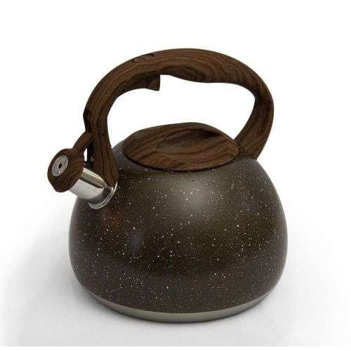 Klaus Berg Marble Pot Stainless Steel Whistling Kettle 2.7Litre