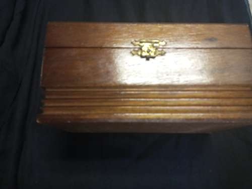 Vintage Jewellery Wooden Box