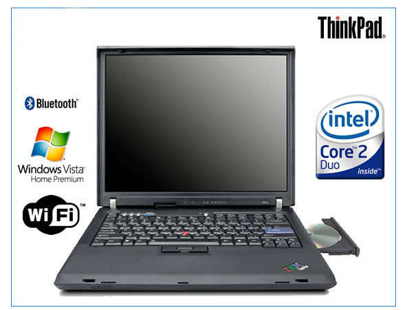 CRAZZZZZY****IBM THINKPAD CORE2DUO 1.5GHZ, 120GB HDD, 1GB RAM, DVD WRITER, BLUETOOTH