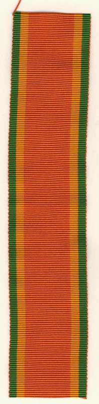 (X2304) MEDAL RIBBON - Full Size - 15cm - WWII Africa Service Medal