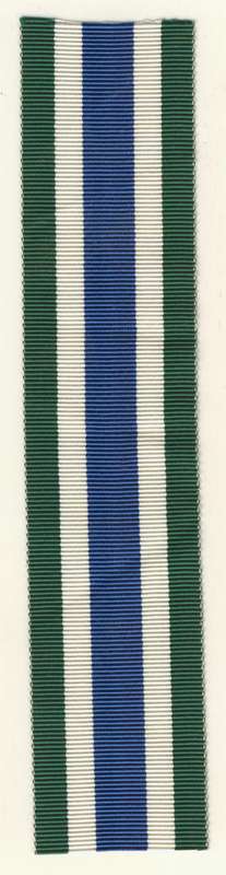 (X2728) MEDAL RIBBON - Full Size - 15cm - SA Prisons Faithful Service Medal