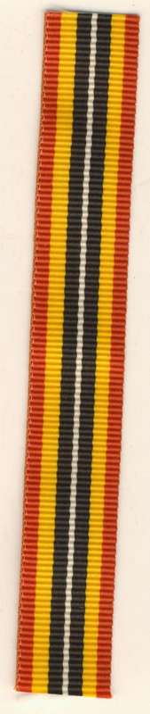 (X2826) MEDAL RIBBON - Miniature - 11cm - Southern Africa Medal