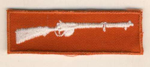 (1822) PROFICIENCY BADGE - SA Cadet Corps - Marksman - Embroidered - ORIGINAL!!