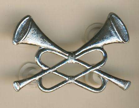 (1969) PROFICIENCY BADGE - SA Army Band - Trumpeter - Chromed Type - ORIGINAL!!