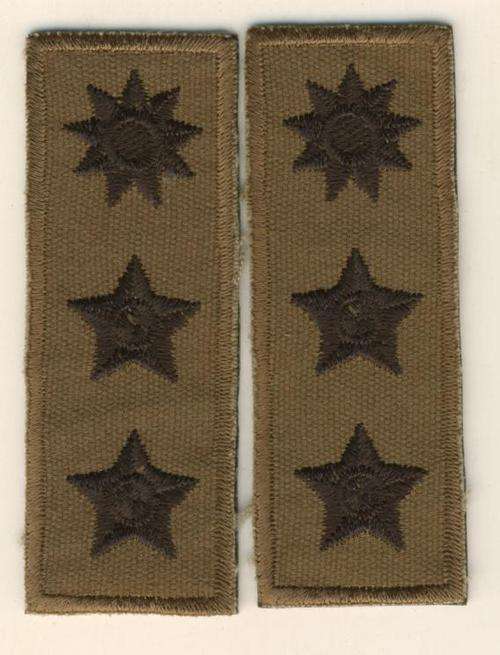 (3895) COLLAR RANK PAIR - SANDF Army Colonel - ORIGINAL!!