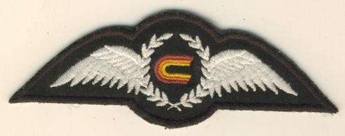 (0450) AVIATION - SA Court Helicopters - Pilot Wing 2nd Type - Obsolete - ORIGINAL!!