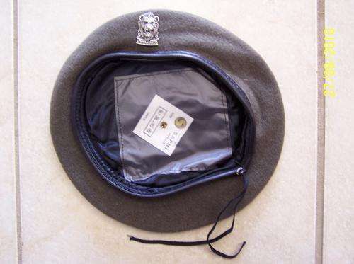 (0478a) BERET & BADGE - SWA Army Reaction Force - Size 59 - Obsolete - ORIGINAL