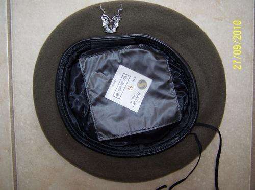 (0480a) BERET & BADGE - SWA Army Area Force - Size 61 - Obsolete - ORIGINAL