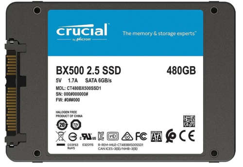 480GB Crucial Ultra Fast 480GB  Solid State Drive