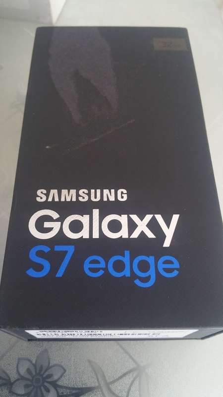 Samsung S7 Edge 128GB| Brand New| Sealed | In stock | Local Stock |Pearl Black | 2 year Warranty