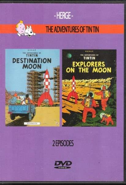 The Adventures of Tin Tin: Destination Moon & Explorers on the Moon (2 Adventures) [DVD]