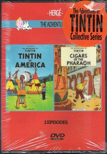 The Adventures of Tin Tin: In America & Cigars of the Pharaoh (2 Adventures) [DVD]