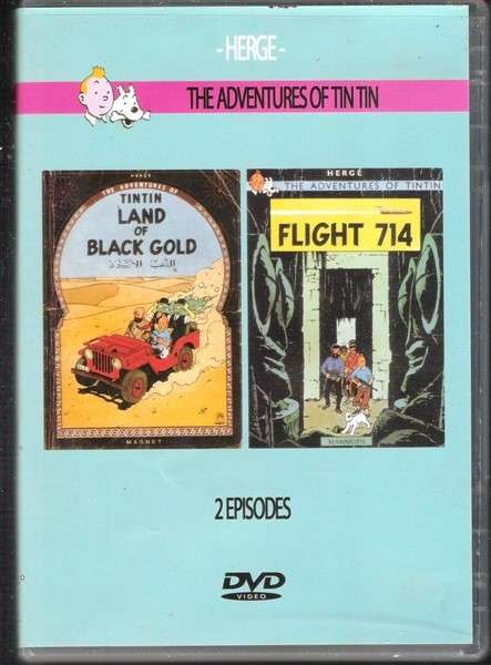 The Adventures of Tin Tin: Land of Black Gold & Flight 714 (2 Adventures) [DVD]